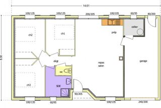  Maison à vendre 3 pièces 75 m²