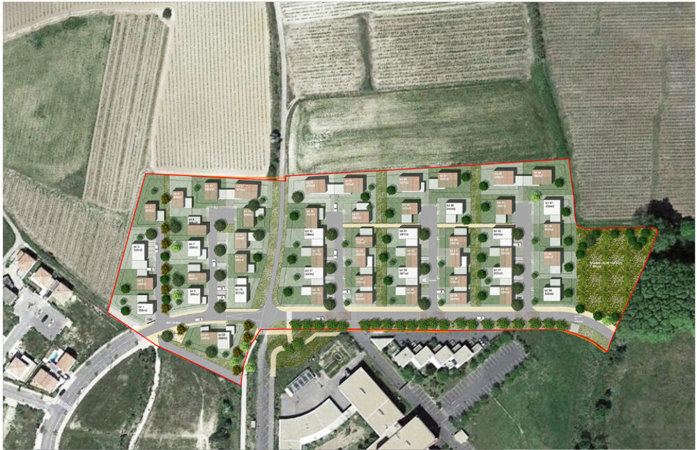 vente Terrain - 347 m² Saint-André-de-Sangonis (34725)