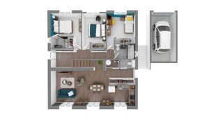  Maison 5 pi�ces 100 m� Le cast�ra