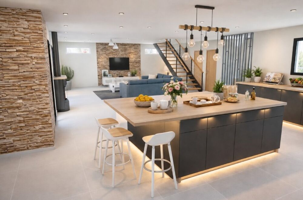 vente Maison - 3 pièce(s) - 90 m² Lorgues (83510)