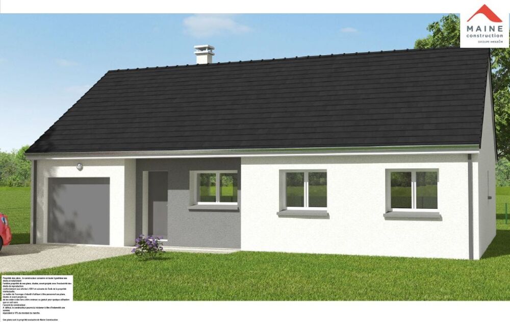vente Maison - 4 pièce(s) - 96 m² Saint-Jean-d'Assé (72380)