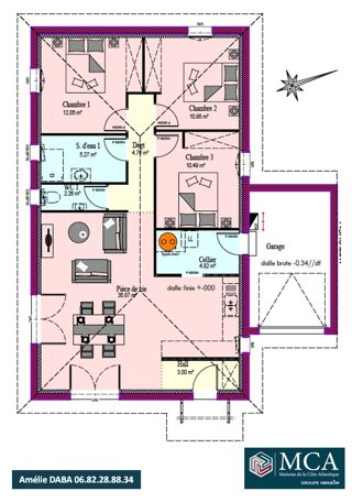  Maison  vendre 4 pices 89 m