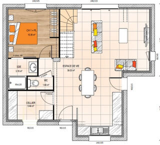  Maison à vendre 5 pièces 105 m²