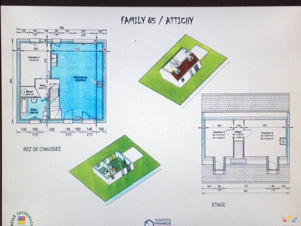 vente Maison - 5 pièce(s) - 84 m² Froissy (60480)