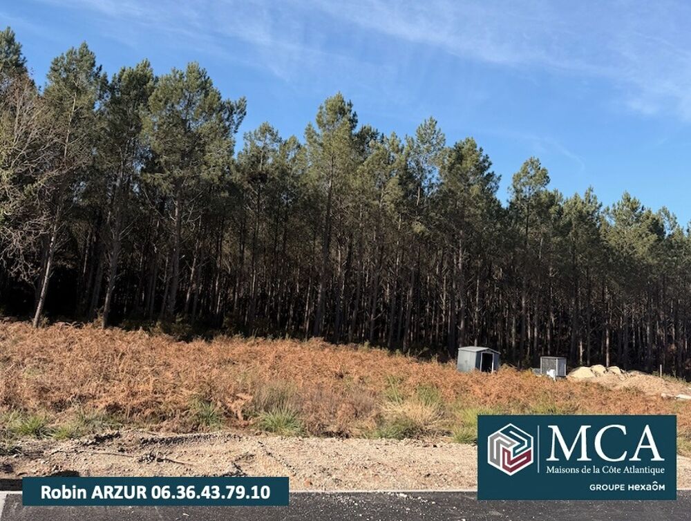 vente Terrain - 850 m² Vielle-Saint-Girons (40560)