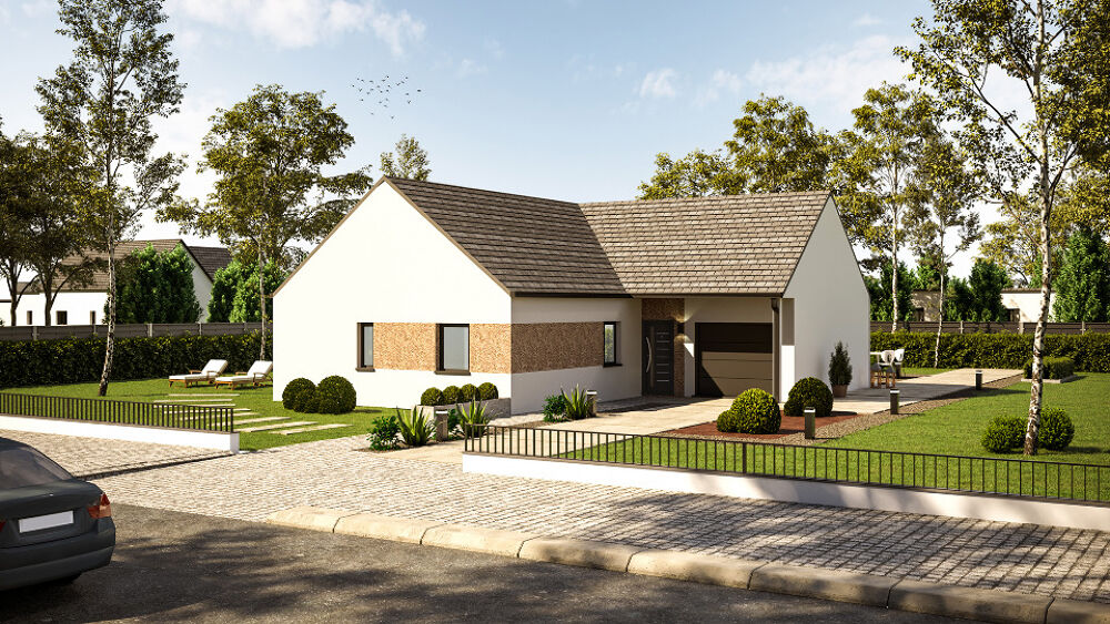MAISON ÉCO-RESPONSABLE BÂTI ACTIV DE PLAIN-PIED T5 (85 M....