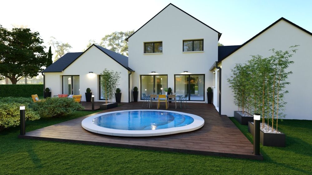 MAISON À CONSTRUIRE DE 7 PIÈCES D'UNE SURFACE DE 170 M² ....