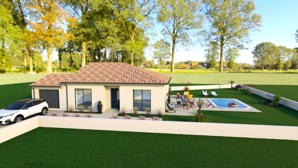 PROJET DE CONSTRUCTION - Maison T4 (101 m²) à Cazouls-lè....