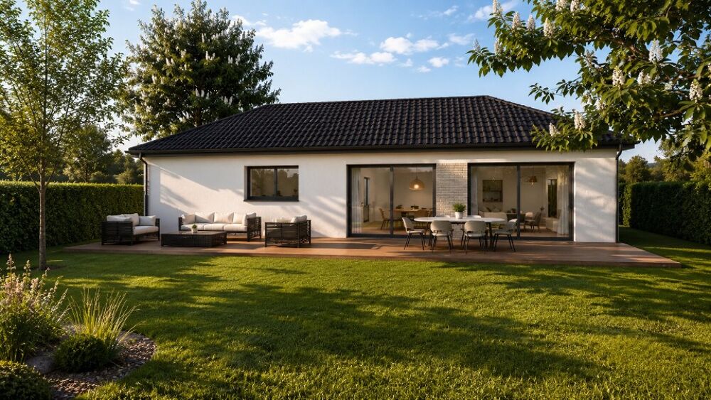 Maison neuve de plain-pied de 105 m² à Mazingarbe <B....