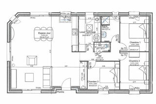  Maison à vendre 4 pièces 90 m²