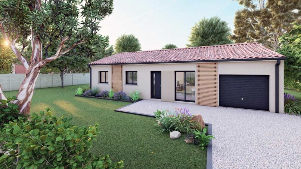 MAISON À CONSTRUIRE DE 90 M² À TONNAY-CHARENTE AVEC 5 PI....