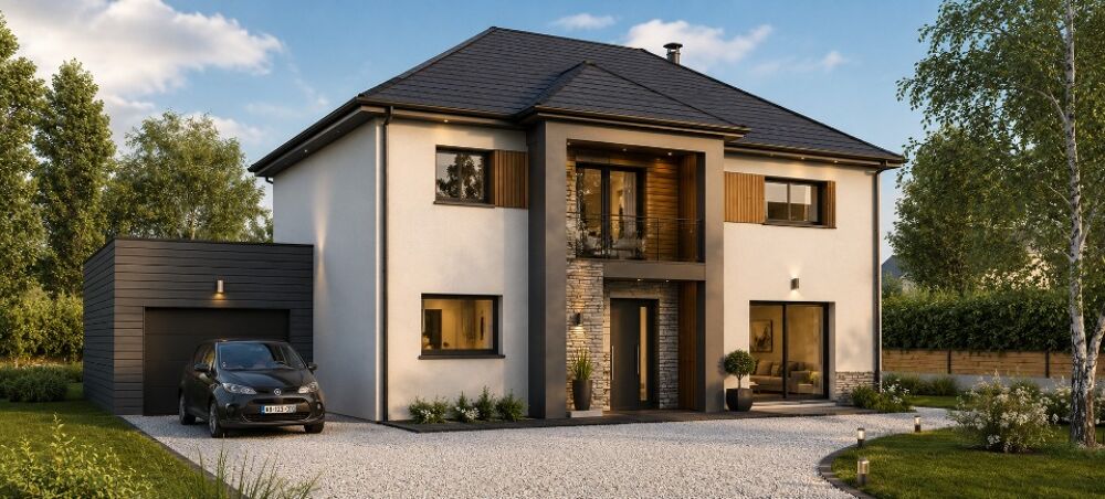 Maison neuve contemporaine (RE2020) à Dourdan de 6 pièce....