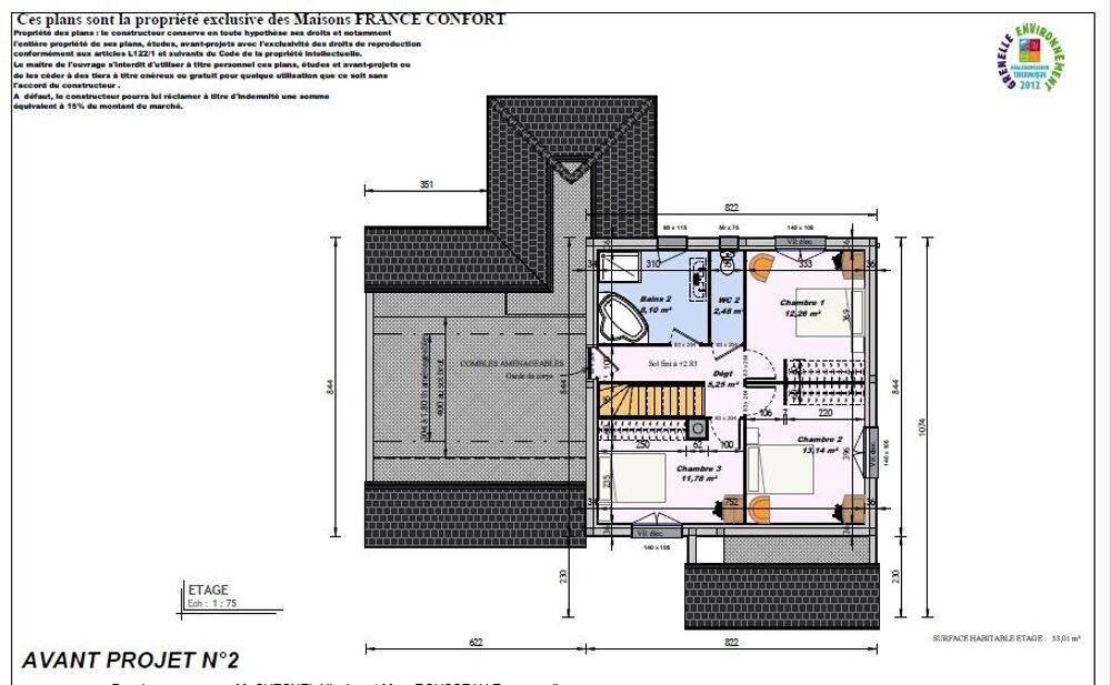 vente Maison - 5 pièce(s) - 130 m² Sacé (53470)