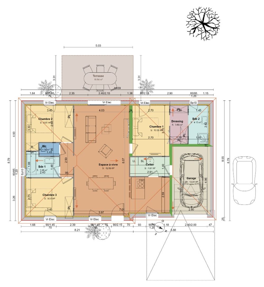 vente Maison - 4 pièce(s) - 90 m² Amboise (37400)