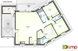  Maison 4 pi�ces 90 m� Marsais-sainte-rad�gonde