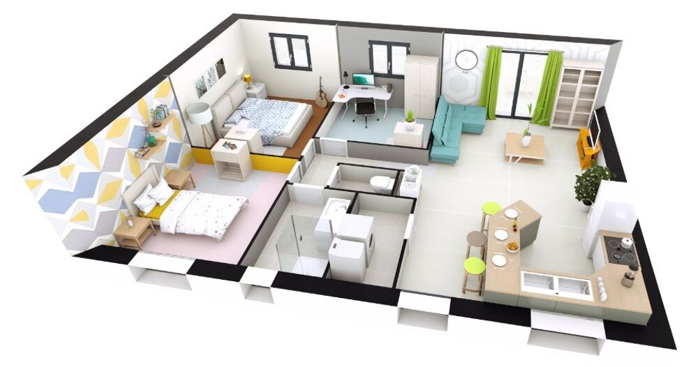 vente Maison - 4 pièce(s) - 71 m² Pont-l'Évêque (14130)