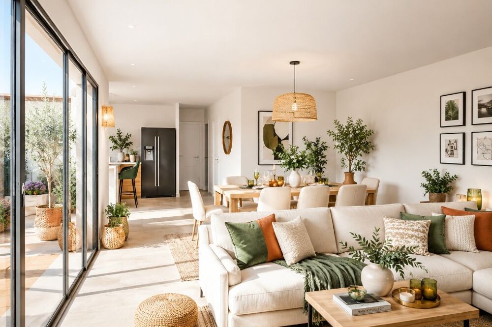 Magnifique MAISON NEUVE à construire sur St Cezaire De G....