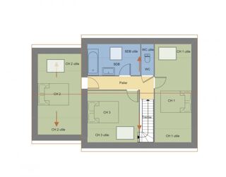  Maison � vendre 4 pi�ces 93 m�