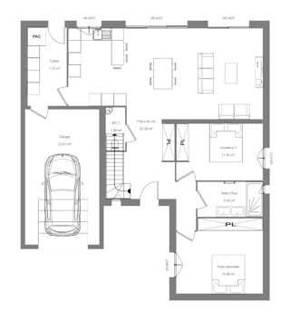  Maison 5 pi�ces 130 m� Savonni�res