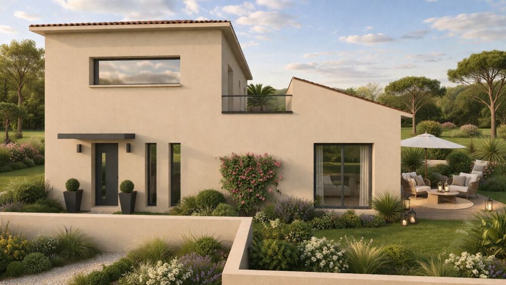 Maison contemporaine à Giens - Un cadre de vie privilégi....