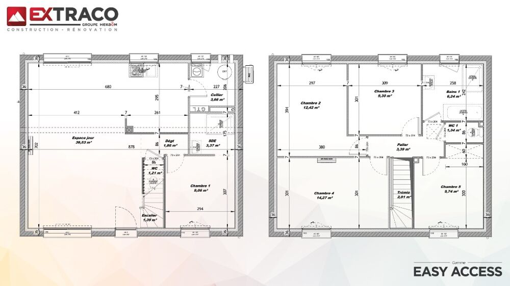 vente Maison - 6 pi�ce(s) - 114 m� Sacquenville (27930)