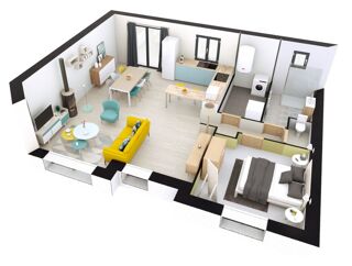  Maison à vendre 3 pièces 60 m²