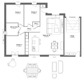  Maison � vendre 5 pi�ces 95 m�