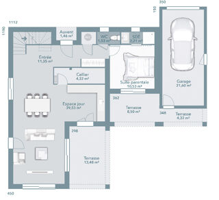  Maison  vendre 6 pices 110 m