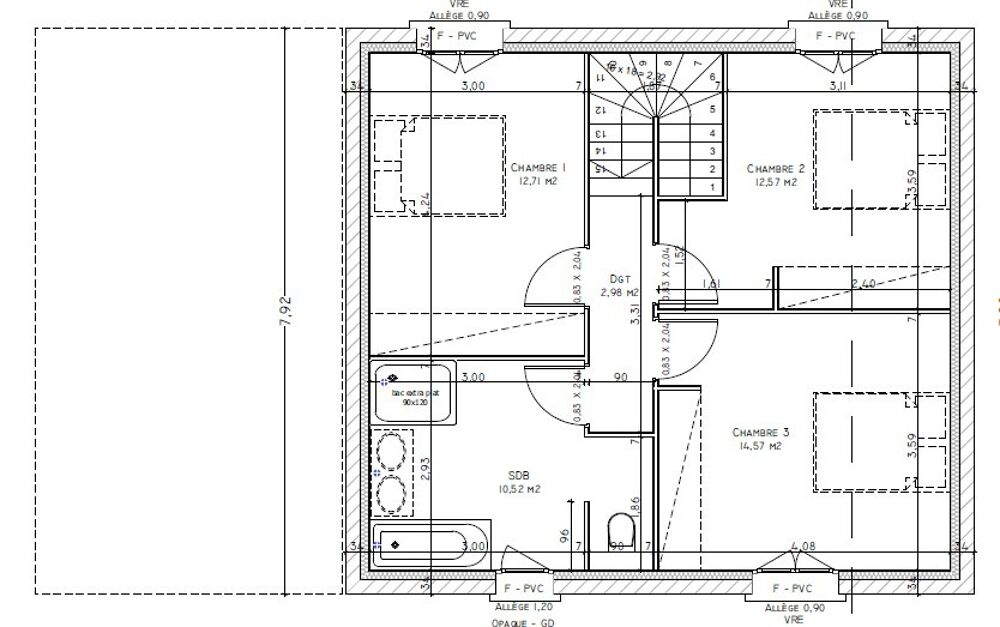 vente Maison - 4 pièce(s) - 108 m² Saint-Marcel-lès-Valence (26320)