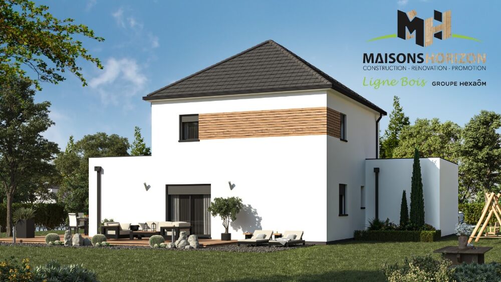 🌿 MAISON BOIS CONTEMPORAINE À CONSTRUIRE 120 M² ....