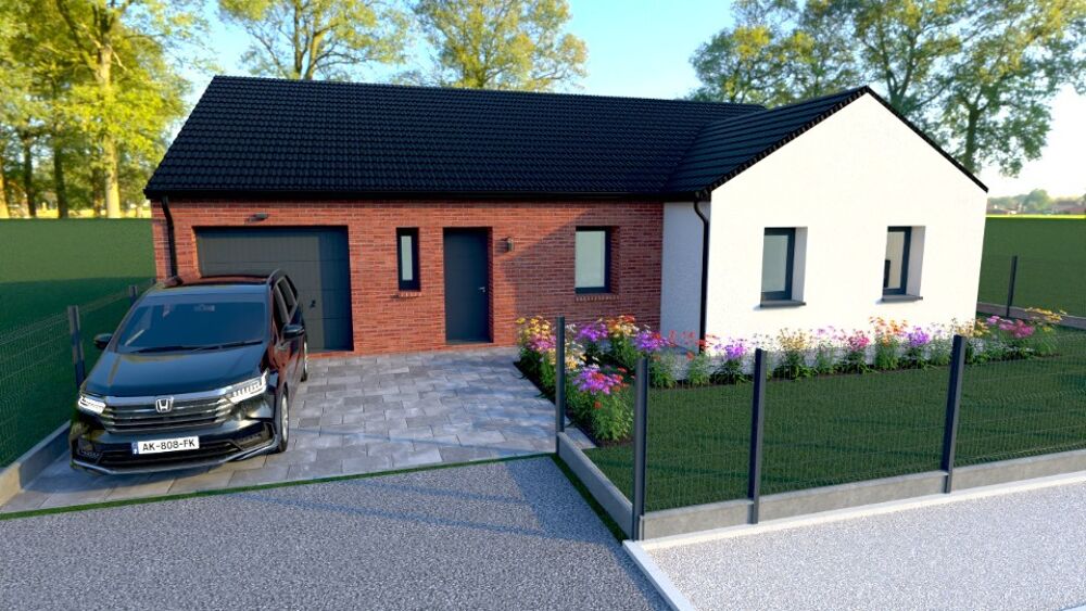 Maison de 137m2 à construire à Henin-Beaumont Située....