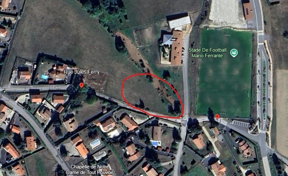 vente Terrain - 650 m² La Chapelle-d'Aurec (43120)
