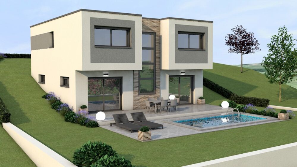 VENTE d'une maison F5 (110 m²) à Mont-Saint-Martin E....