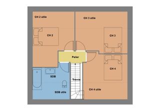  Maison 5 pi�ces 92 m� Camors