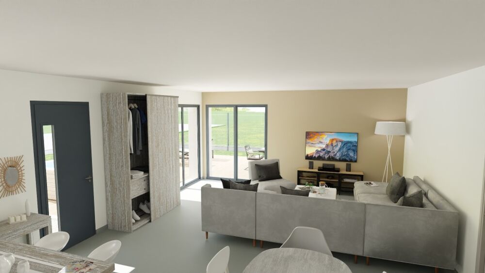 MAISON À CONSTRUIRE DE 89 M² PROCHE DE BOURG-EN-BRESSE, ....