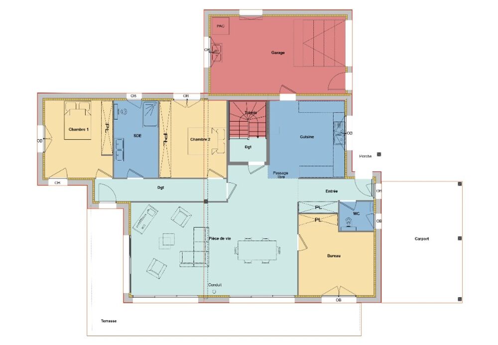 MAISON À CONSTRUIRE DE 100 M² PROCHE DE BREST. ....
