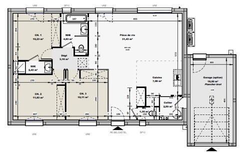   Vente Maison Maison - 4 pice(s) - 85 m