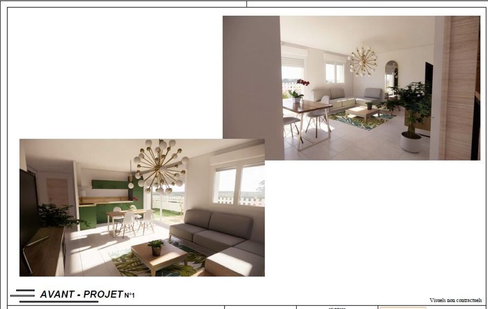 vente Maison - 3 pièce(s) - 60 m² Changé (53810)