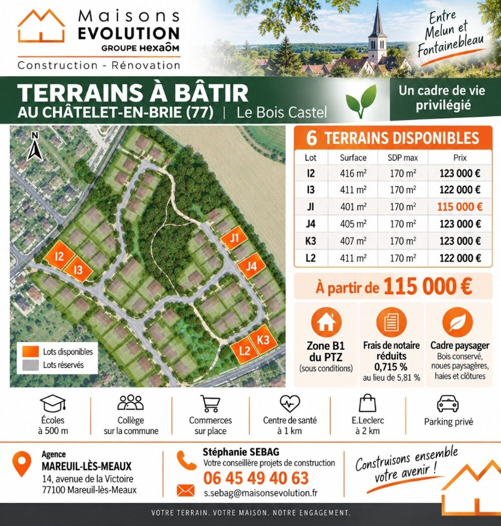 vente Maison - 5 pièce(s) - 145 m² Le Châtelet-en-Brie (77820)