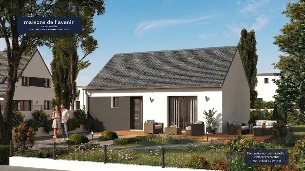 MAISON À CONSTRUIRE DE 57 M² À SAINT-BRIEUC, 3 PIÈCES<BR....