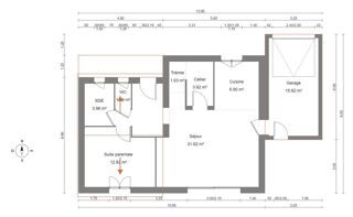  Maison à vendre 3 pièces 95 m²