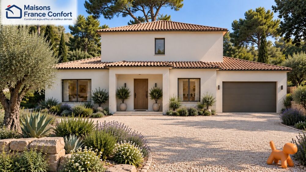 VILLA CONTEMPORAINE NEO-PROVENÇALE AU BRUSC - 145 M² SUR....