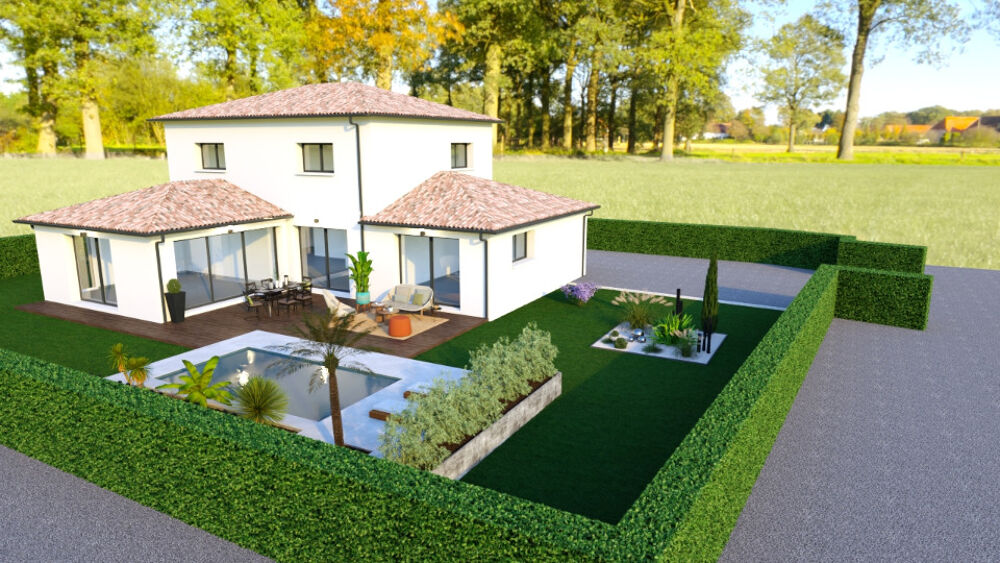 MAISON À CONSTRUIRE DE 160 M² PROCHE DE TOULOUSE, 5 PIÈC....