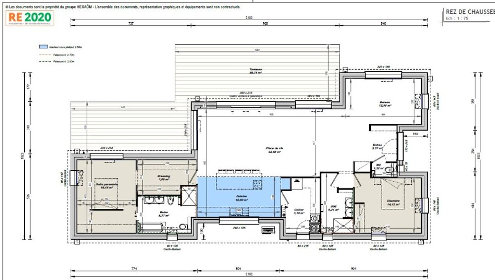 MAISON À CONSTRUIRE DE 132 M² IDÉALEMENT SITUÉE À BREM-S....
