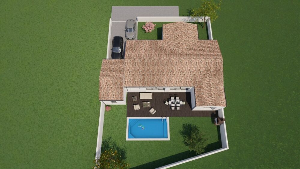 Maison neuve de 120 m² à construire - Sainte-Soulle (172....