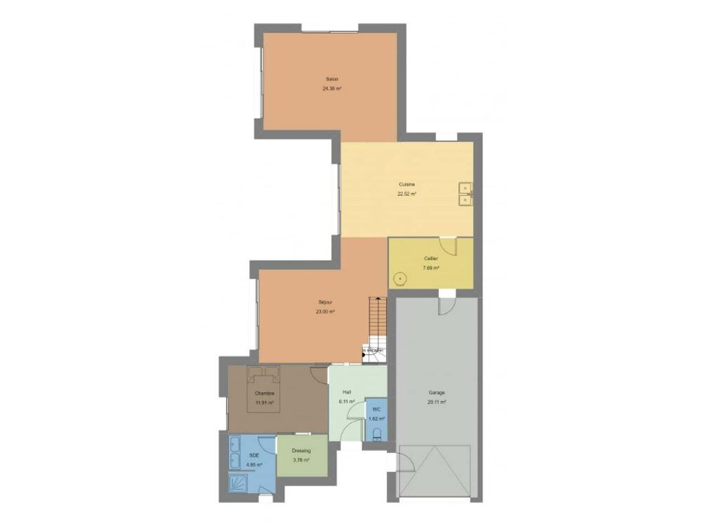 MAISON À CONSTRUIRE DE 168 M² PROCHE DE SAINT-NAZAIRE<BR....