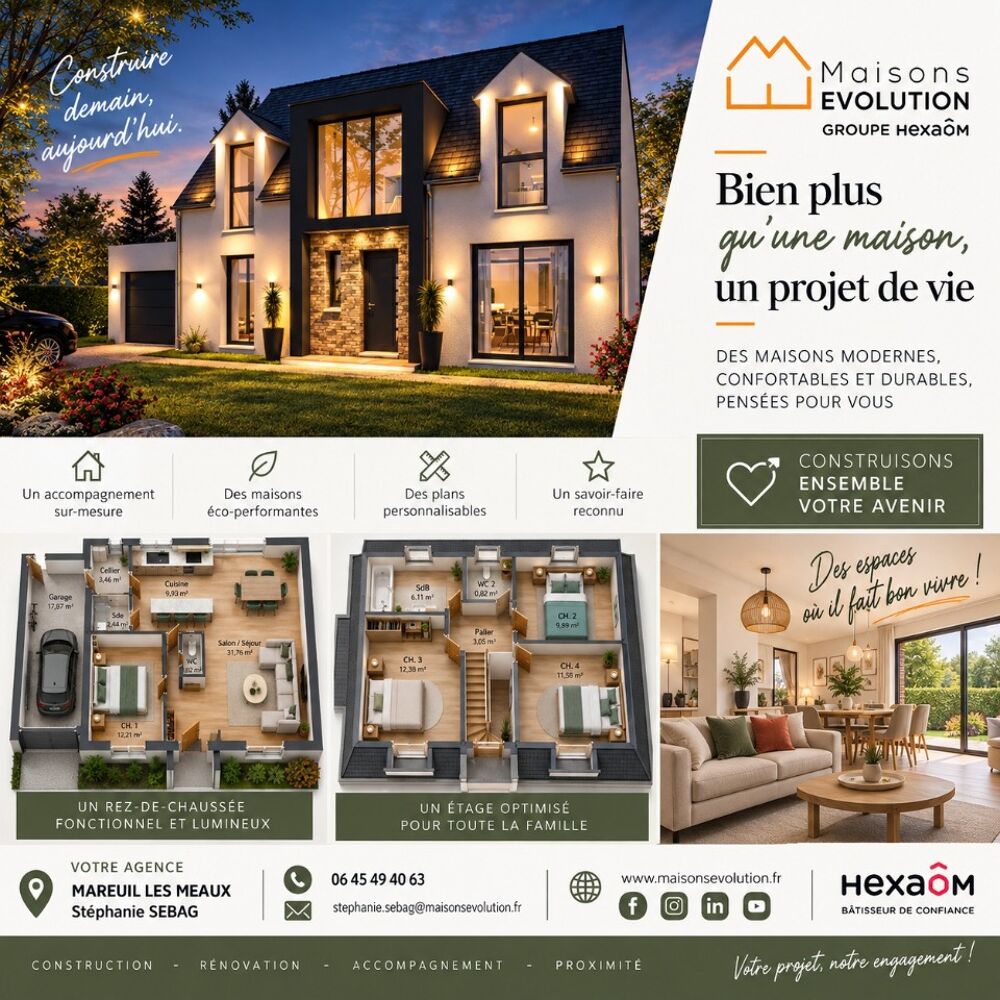 vente Maison - 4 pièce(s) - 104 m² Perthes (77930)