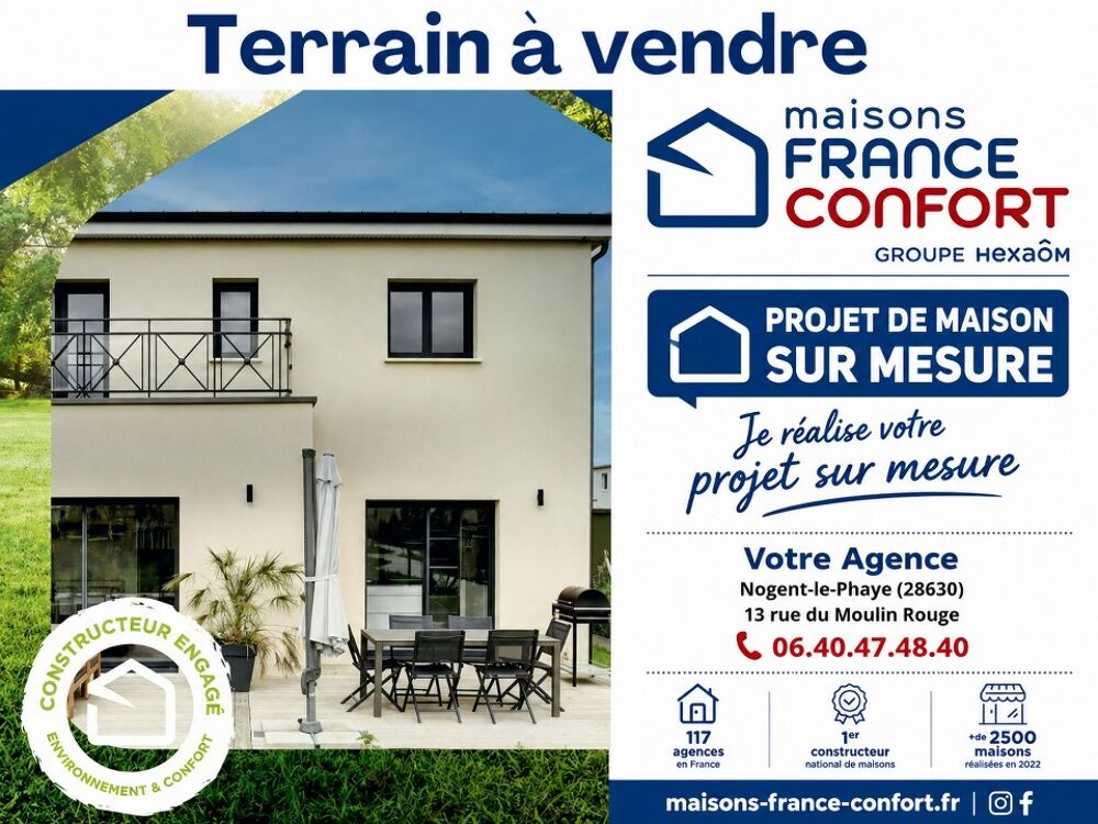 vente Terrain - 873 m² Saint-Georges-sur-Eure (28190)