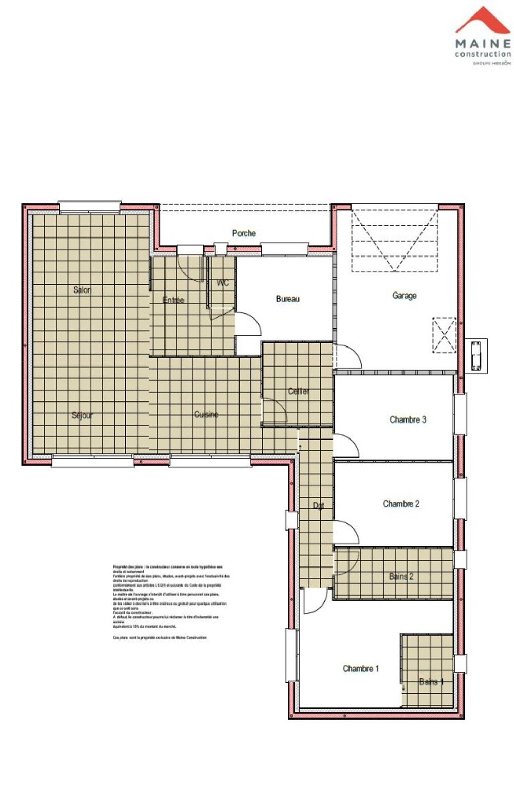 MAISON À CONSTRUIRE DE 130 M² IDÉALEMENT SITUÉE AU MANS ....
