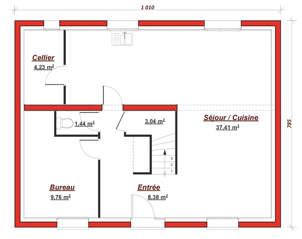 Nanterre : maison T6 (125 m²) en vente Paris à 10 mi....